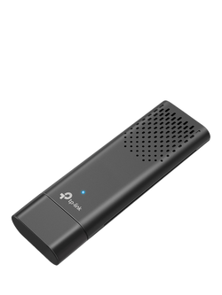 TP-Link Archer TX20U Dual Band Wi-Fi 6 Wireless USB Adapter, AX1800, Black, Black