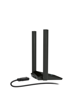 TP-Link Archer TX20U Plus Dual Antennas High Gain Wireless USB Adapter, AX1800, Black - view 2, Black