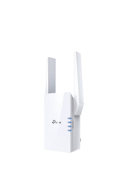 TP-Link RE705X Dual Band Wi-Fi 6 Range Extender, AX3000, White, White