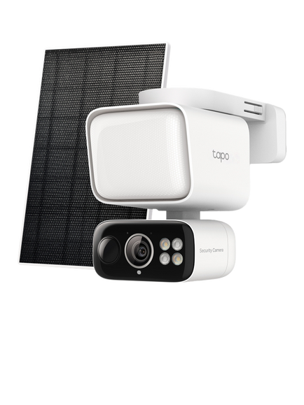 TP-Link Tapo TC50 KIT 2K Solar-Powered Floodlight Pan & Tilt Smart Security Camera Kit, Black - view 2, Black
