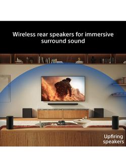 Sony Bravia Theatre Rear 9 SA-RS9 Wireless Rear Speakers, Black - view 2, Black