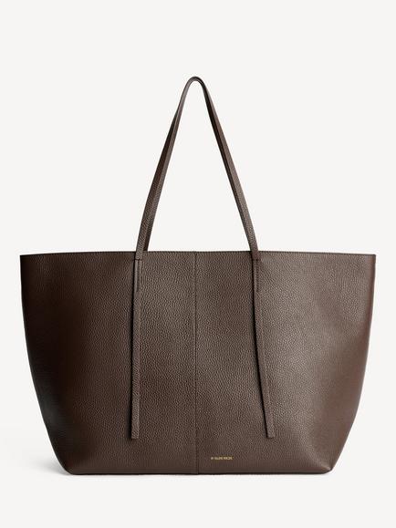 By Malene Birger Abilla Leather Tote Bag, Carafe, Carafe