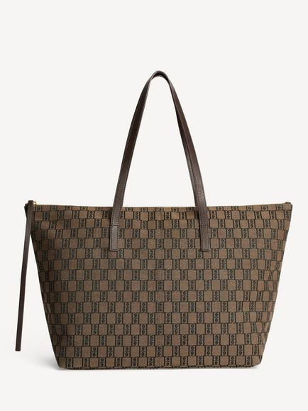By Malene Birger Carva Tote Bag, Bison, Bison
