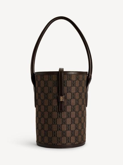 By Malene Birger Marylle Mini Bucket Bag, Brown, Bison