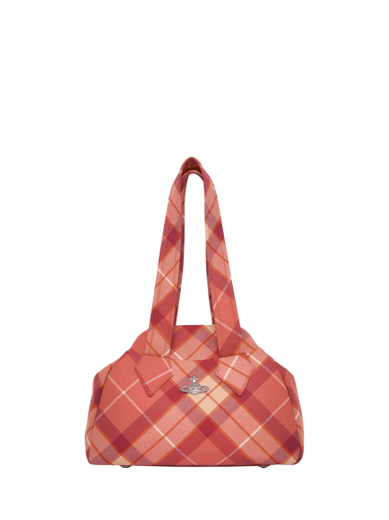 Vivienne Westwood Archive Medium Wool Shoulder Bag, Fraser Pink, Fraser Pink