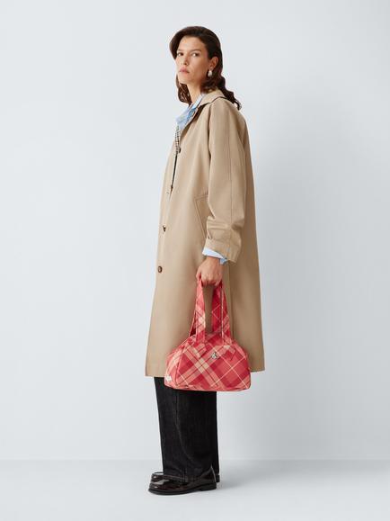 Vivienne Westwood Archive Medium Wool Shoulder Bag, Fraser Pink - view 2, Fraser Pink
