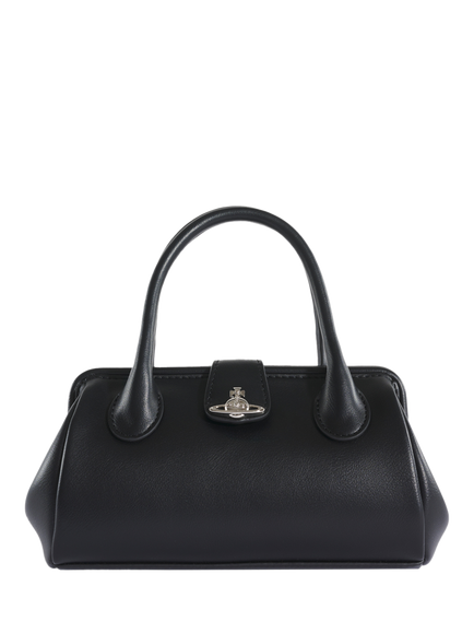 Vivienne Westwood Pamela Small Satchel Bag, Black, Black