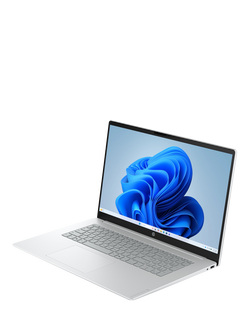 HP OmniBook 3 Laptop, Intel Core 3 Processor, 8GB RAM, 512GB SSD, 17.3” HD+, Glacier Silver - view 2, Glacier Silver