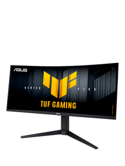 ASUS TUF Gaming VG34WQL5A Wide Quad HD Curved Gaming Monitor, 34", Black - view 2, Black