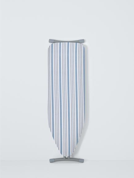 John Lewis Carbis Stripe Ironing Board Cover, Navy & White, Navy & White