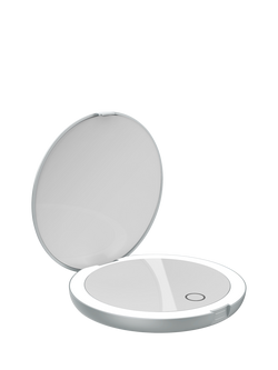 LUNA London Compact 2.0 Mirror, Chalk Grey