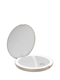 LUNA London Compact 2.0 Mirror, Soft Stone