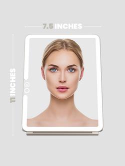 LUNA London Eclipse Travel Mirror - view 2, Soft Stone