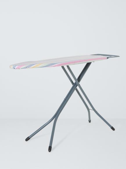 John Lewis Ironing Board, 122 x 43cm, Silver, Silver