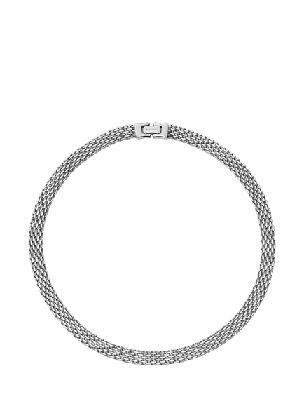 Missoma Heirloom Chain Choker Necklace, Silver, Silver
