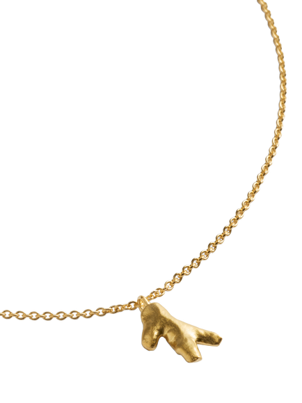 Monica Vinader Fragment Small Chain Necklace, Gold, Gold