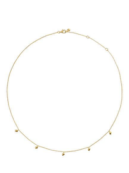 Monica Vinader Fragment Station Necklace, Gold, Gold