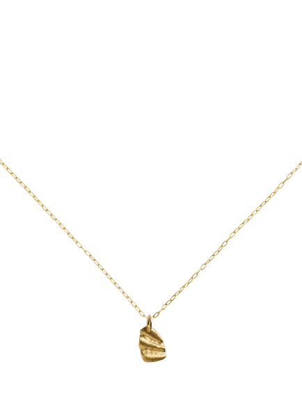 Monica Vinader Shell Pendant Necklace, Gold, Gold