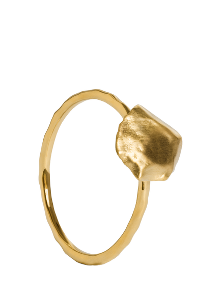 Monica Vinader Fragments Stacking Ring, Gold, Gold