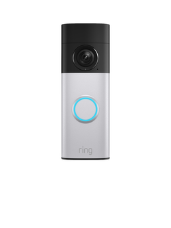 Ring Battery Video Doorbell Plus (2nd Generation), Nickel Silver, Nickel Silver