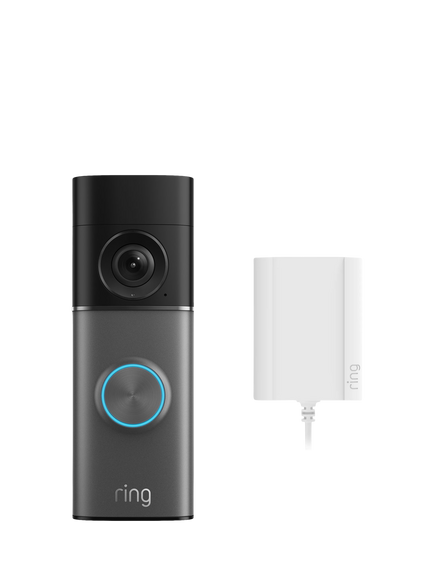 Ring Wired Video Doorbell Pro (3rd Generation) with Plug-In Adapter, Deep Silver, Deep Silver