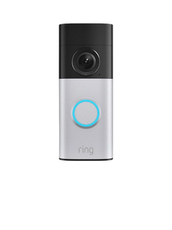 Ring Wired Video Doorbell Plus (2nd Generation), Nickel Silver, Nickel Silver