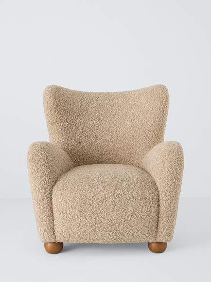 John Lewis Nook II Armchair, Beige - view 2, Beige