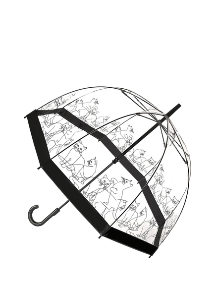 Fulton L042 Birdcage 2 Transparent Umbrella, Cats, Cat
