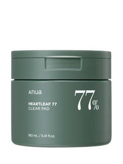 Anua Heartleaf 77% Clear Pads, x 70 Pads, Clear
