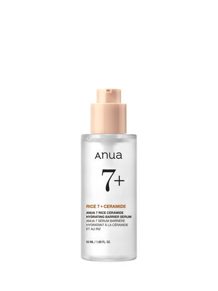 Anua 7 Rice Ceramide Hydrating Barrier Serum, 50ml, Clear