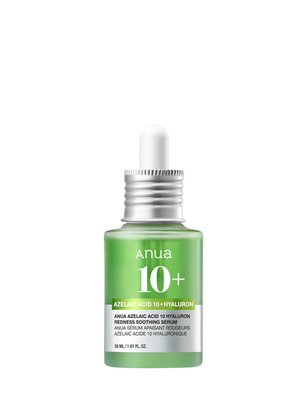 Anua Azelaic Acid 10 Hyaluron Soothing Serum, 30ml, Clear