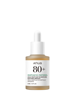 Anua Heartleaf 80% Soothing Ampoule, 30ml, Clear