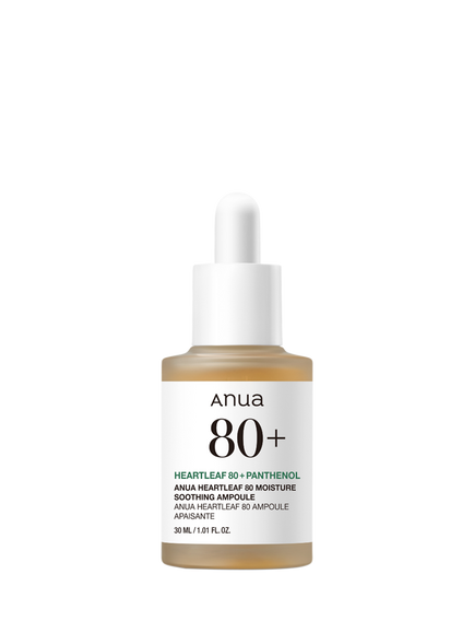 Anua Heartleaf 80% Soothing Ampoule, 30ml, Clear