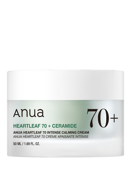 Anua Heartleaf 70% Intense Calming Cream, 50ml, Clear