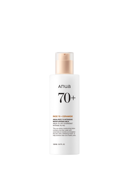 Anua Rice 70 Intensive Moisturising Milk, 150ml, Clear