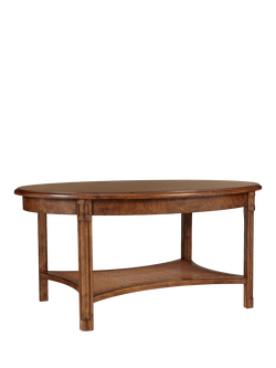 John Lewis OUTLET Hemingway Oval Coffee Table, Dark Stain