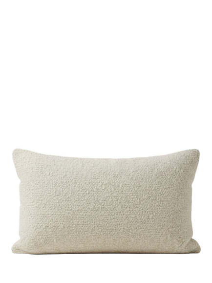 Truly Lombard Boucle Rectangular Cushion Cover, Ecru, Ecru