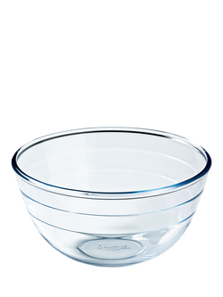 Ôcuisine Glass Mixing Bowl, 700ml, Clear - view 2, Clear