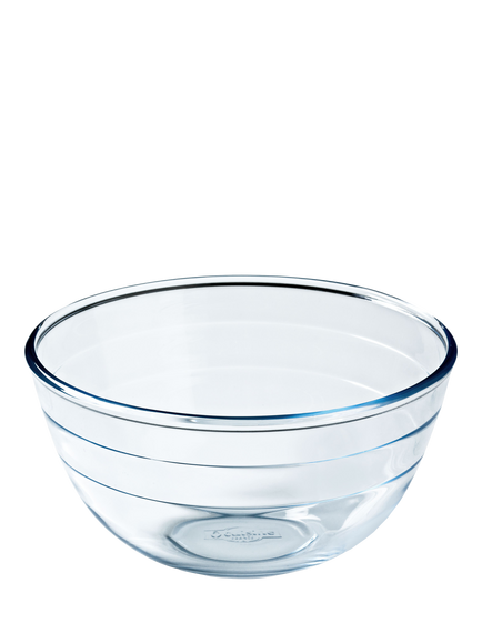 Ôcuisine Glass Mixing Bowl, 1.1L, Clear - view 2, Clear