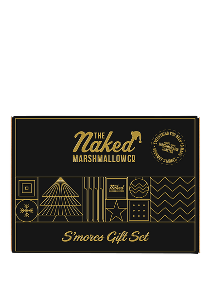 The Naked Marshmallow Co S'mores Gift Set, 1000g, Multi