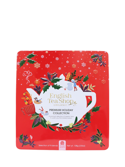 English Tea Shop Christmas Gift Tin, 725g, Multi