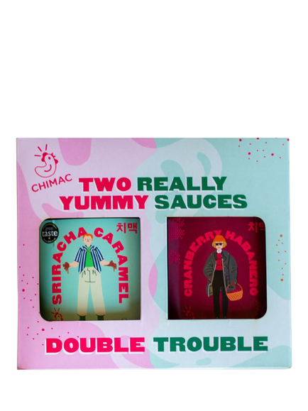 Chimac Duo Sauce Set, 2x 350ml, Multi