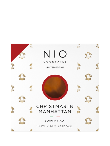 NIO Cocktails Christmas in Manhattan Cocktail, 100ml, Multi