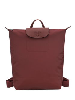 Longchamp Le Pliage Backpack, Burgundy, Burgundy