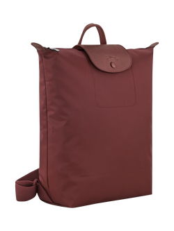 Longchamp Le Pliage Backpack, Burgundy - view 2, Burgundy