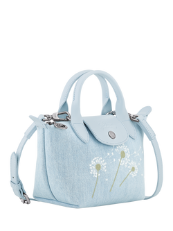 Le Pliage Collection XS Handbag, Sky Blue - view 2, Sky Blue