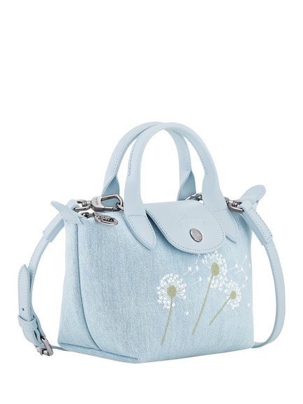 Le Pliage Collection XS Handbag, Sky Blue - view 2, Sky Blue