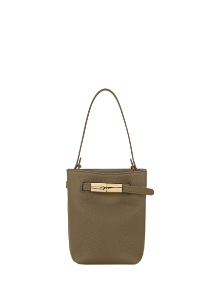 Longchamp Le Smart Mini Bucket Bag, Olive, Olive