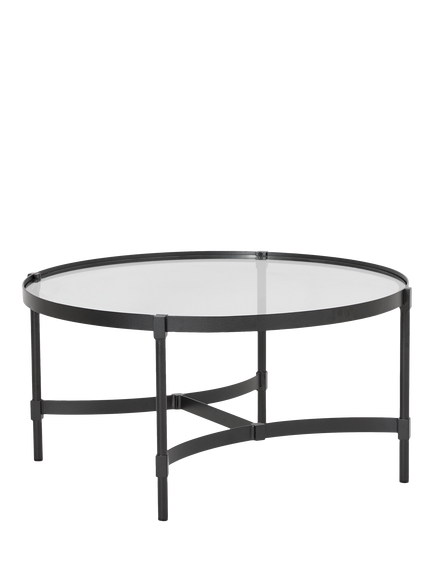 John Lewis OUTLET Reclaimed Timber Rectangular Coffee Table, Natural, Black