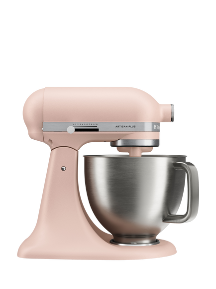 KitchenAid Artisan Plus Stand Food Mixer, 4.7L, Feather Pink, Feather Pink
